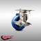 Service Caster 3 Inch 316SS Solid Polyurethane Wheel Swivel Top Plate Caster with Brake SCC SCC-SS31620S314-SPUS-TLB - alternate 2